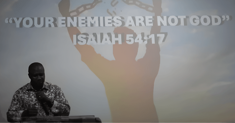 Your Enemies Are Not God